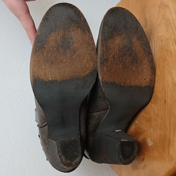 Very Volatile Spears Women's Dark Brown Western Worn In Heeled Boots Size 8.5 - Picture 7 of 8